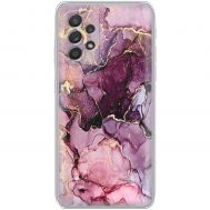 Чохол для Samsung Galaxy A33 5G MixCase мармур рожевий