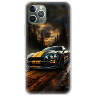 Чохол для iPhone 11 Pro Max MixCase машини неон Ford Mustang