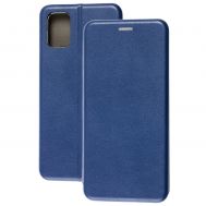 Чохол книжка Premium для Samsung Galaxy M51 (M515) темно-синій