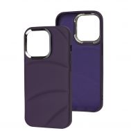Чохол для iPhone 14 Pro Soft Puffer violet