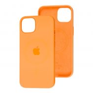 Чохол для iPhone 13 MagSafe Silicone Splash screen marigold