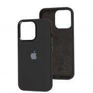 Чохол для iPhone 13 Pro New silicone Metal Buttons black
