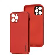 Чохол для iPhone 12 Pro Leather Xshield red