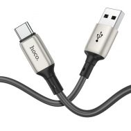 Кабель USB Hoco X66 Type-C 1m сірий