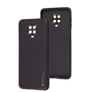 Чохол для Xiaomi Redmi Note 9s / 9 Pro Leather Xshield dark purple