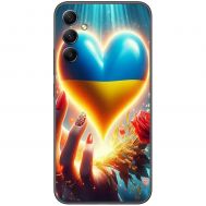 Чохол для Samsung Galaxy A24 (A245) MixCase асорті Серце в долоні
