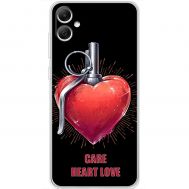 Чехол для Samsung Galaxy A04 (A045) Mixcase для закоханих care heart love