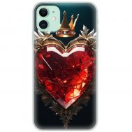 Чехол для iPhone 12 Mixcase для закоханих ruby