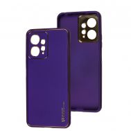 Чохол для Xiaomi Redmi Note 12 4G Leather Xshield ultra violet