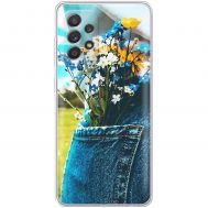 Чохол для Samsung Galaxy A52 MixCase патріотичні квіти України