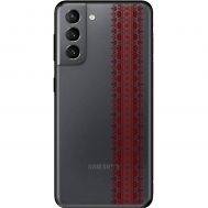 Чохол для Samsung Galaxy S21 (G991) MixCase патріотичні червоний колір вишиванки