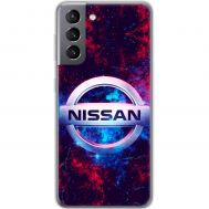 Чохол для Samsung Galaxy S21 (G991) MixCase машини nissan лого