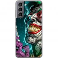 Чохол для Samsung Galaxy S21 (G991)  MixCase фільми Joker smile
