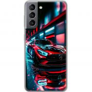 Чохол для Samsung Galaxy S21 (G991)  MixCase фільми black and red car