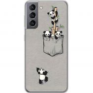 Чохол для Samsung Galaxy S21 (G991) MixCase мультики small panda