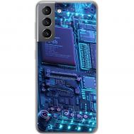Чохол для Samsung Galaxy S21 (G991) MixCase різні мікросхема