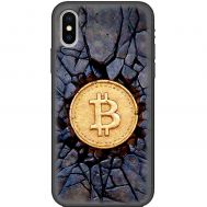 Чохол для iPhone Xs Max MixCase гроші bitcoin