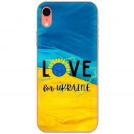 Чохол для iPhone Xr MixCase патріотичні love Ukraine