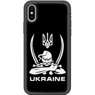 Чохол для iPhone X / Xs Патріотичні козак MixCase Ukraine