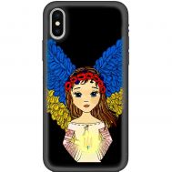 Чохол для iPhone X / Xs MixCase патріотичні українка ангел
