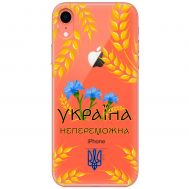 Чохол для iPhone Xr MixCase патріотичні Україна непереможна