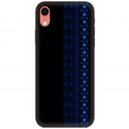 Чохол для iPhone Xr MixCase патріотичні синій колір вишиванки