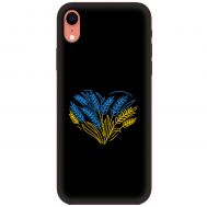 Чохол для iPhone Xr MixCase патріотичні синьо-жовта пшениця