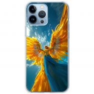 Чохол для iPhone 13 Pro Max MixCase патріотичні ангел українка