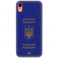 Чохол для iPhone Xr MixCase патріотичні Україна паспорт