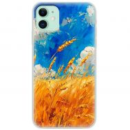 Чохол для iPhone 11 MixCase патріотичні Хліб України фарбою