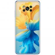 Чохол для Xiaomi Poco X3 / X3 Pro MixCase патріотичні квітка України