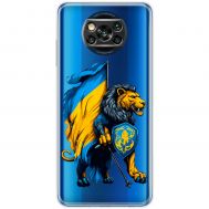 Чохол для Xiaomi Poco X3 / X3 Pro MixCase патріотичні Український лев