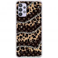 Чохол для Samsung Galaxy A32 (A325) MixCase Леопард Louis Vuitton