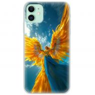 Чохол для iPhone 11 MixCase патріотичні ангел українка