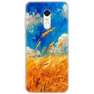 Чохол для Xiaomi Redmi 5 Plus MixCase патріотичні Хліб України фарбою