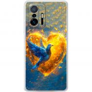 Чохол для Xiaomi Poco X3 / X3 Pro MixCase патріотичні серце та голуб