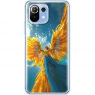 Чохол для Xiaomi Mi 11 Lite MixCase патріотичні ангел українка