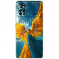 Чохол для Xiaomi Poco X4 Pro 5G MixCase патріотичні ангел українка