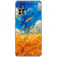 Чохол для Xiaomi Poco X4 Pro 5G MixCase патріотичні Хліб України фарбою