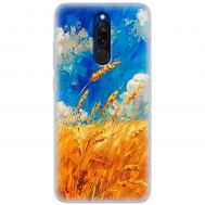 Чохол для Xiaomi Redmi 8 MixCase патріотичні Хліб України фарбою