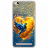 Чохол для Xiaomi Redmi 5A MixCase патріотичні серце та голуб