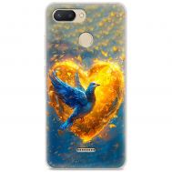 Чохол для Xiaomi Redmi 6 MixCase патріотичні серце та голуб
