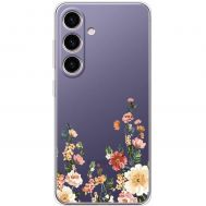 Чохол для Samsung Galaxy S24 Mixcase квіти квіточки