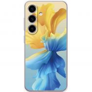 Чохол для Samsung Galaxy S24 MixCase патріотичні квітка України