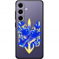 Чохол для Samsung Galaxy S24 MixCase патріотичні голуби світові