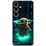 Чохол для Samsung Galaxy S24 MixCase мультики Yoda in space