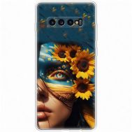 Чохол для Samsung Galaxy S10+ (G975) MixCase патріотичні сяйво в очах