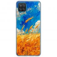 Чохол для Samsung Galaxy A22 / M22 / M32 4G MixCase патріотичні Хліб України фарбою
