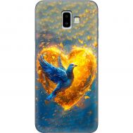 Чохол для Samsung Galaxy J6+ 2018 (J610) MixCase патріотичні серце та голуб
