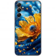 Чохол для Samsung Galaxy M52 (M526) MixCase патріотичні жовта квітка
